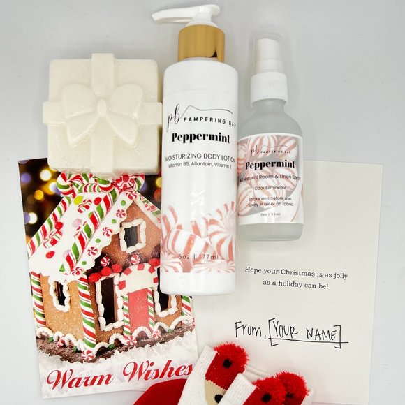 Peppermint Paradise Holiday Spa Gift Set - Picture 2 of 3